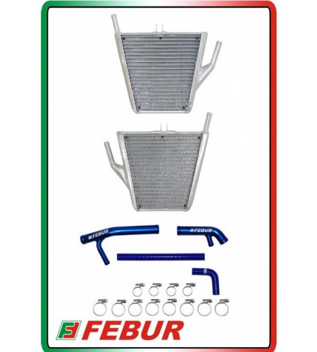 Radiateur additionnel racing Yamaha YZF-R6 08-16' | FEBUR