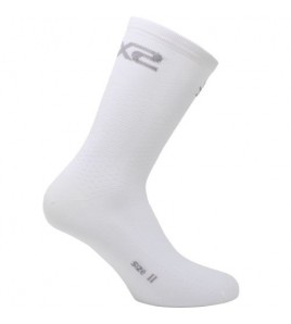 Chaussettes courtes moto SIXS Blanc | 4 saisons