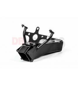 Entrée d'air fibre / support tableau de bord alu racing Yamaha YZF-R6 17- | DB Holders