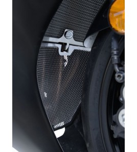 Grille de protection collecteur Yamaha YZF-R6 17- | R&G RACING noir