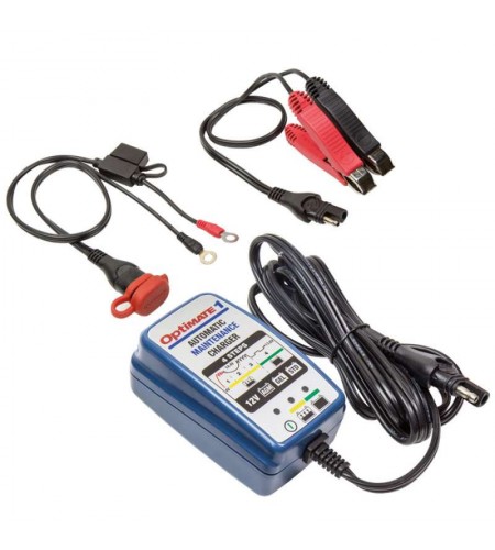 Chargeur batteries Lithium, STD, AGM, GEL 12V, 0,5A, 2-30Ah | OPTIMATE 1 DUO TM402-D