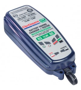 CHARGEUR BATTERIE 6 / 12 VOLTS 4A POUR BATTERIE STD, AGM, LIFEPO4, GEL  (LIVRÉE AVEC CORDON PERMANENT)