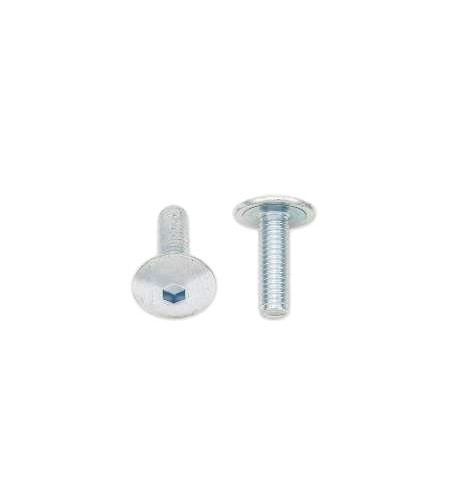 Visserie carénage tête bombée PRO BOLT M6x1x20mm alu argent 10 pièces