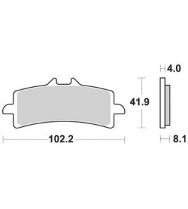 Plaquettes AP RACING Honda CBR1000RR-SP 20- | CARBONE LMP501CRR