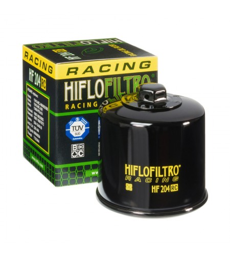 Filtre à huile HIFLOFILTRO Racing HF204RC noir