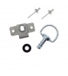 PACK vis dzus anneau 1/4 de tour + attache a riveter