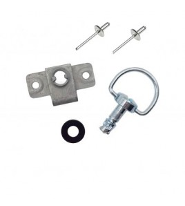 PACK vis dzus anneau 1/4 de tour + attache a riveter