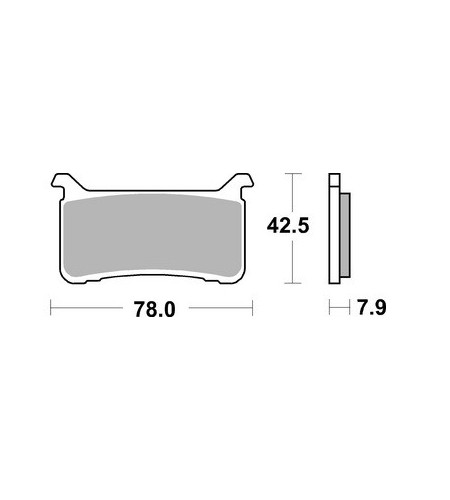 Plaquettes avant origine OEM HONDA CBR 1000 RR-R 20-