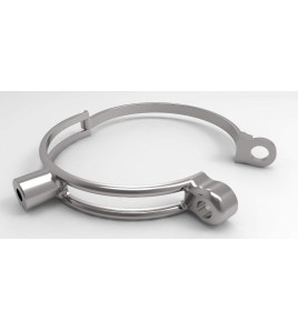 Collier support capteur suspensions Ø54 impression 3D metal
