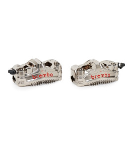 PACK 2 ETRIERS GP4-MS ENTRAXE 100 P4X30 RADIAL TAILLE MASSE MONOBLOC | BREMBO