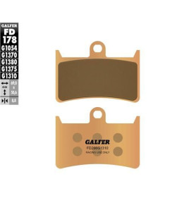 Plaquettes avant Racing Yamaha YZF-R1 15-23 / YZF-R6 17-23 | GALFER