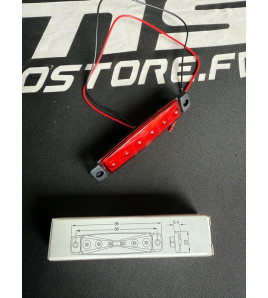 Feu arrière racing universel rigide à LED 12V
