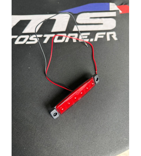 Feu arrière racing universel rigide à LED 12V