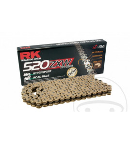 Chaîne de transmission GOLD Racing RK 520 ZXW | hyper robuste