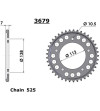 Couronne Acier 525 Yamaha YZF-R1/R1M 15'-19'