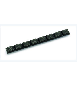 Masses d'équilibrage de roue | plomb 5x60g NOIR