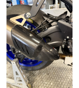 Protection carbone silencieux Akrapovic Yamaha YZF-R6 17-