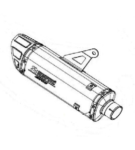 Silencieux Yamaha YZF-R7 21-'| GYTR 907983410101