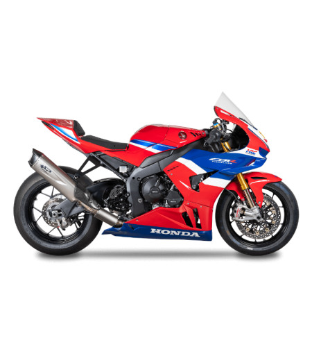 Ligne complète racing titane avec pré-silencieux intégré Honda CBR1000RR-R / SP 20-26 | Spark