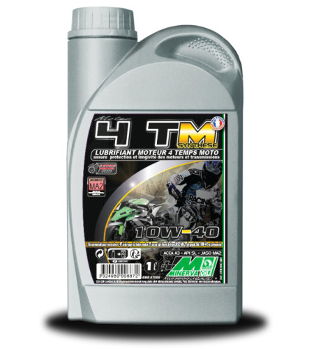 Huile moteur 4TM SYNT 10W-40 1L | MINERVA