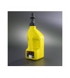 Bidon d'essence TUFF JUG 10L blanc translucide/bouchon rouge - bouchon remplissage rapide