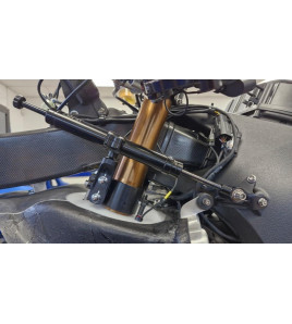 Amortisseur de direction Racing Yamaha YZF-R9 25- pour T de fourche GYTR | TOBY