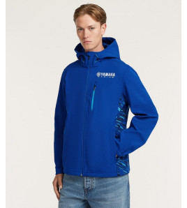 softshell paddock blue team homme | Yamaha