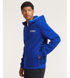 sweat capuche paddock blue team homme | Yamaha