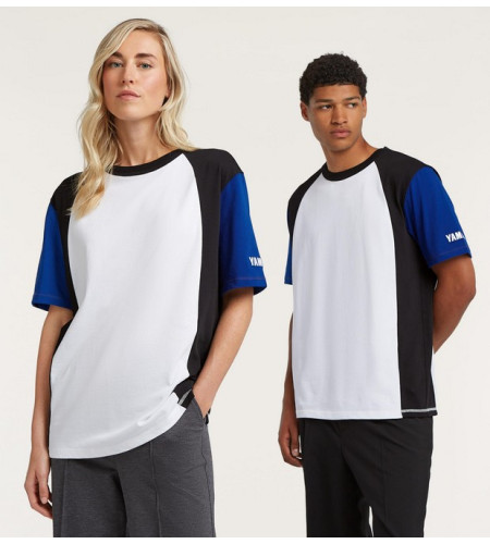 T-shirt urban paddock blue unisexe | Yamaha
