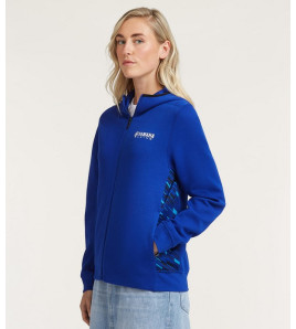 sweat capuche femme paddock blue team | Yamaha