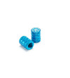 Bouchons de valve Yamaha en aluminium noir, bleu ou rouge