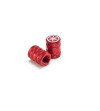 Bouchons de valve Yamaha en aluminium noir, bleu ou rouge