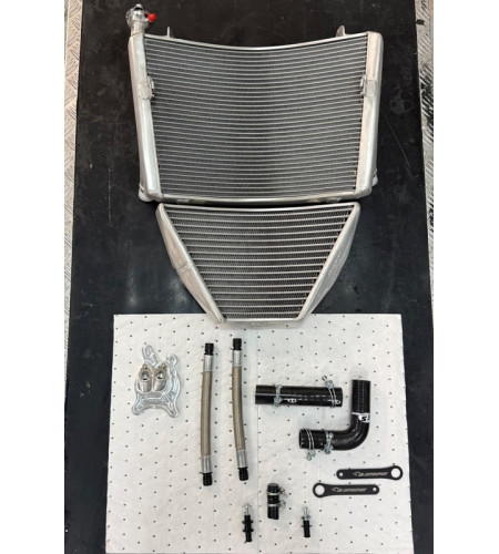Radiateur racing Yamaha YZF-R9 kit WSSP 600 | MB Motorsport