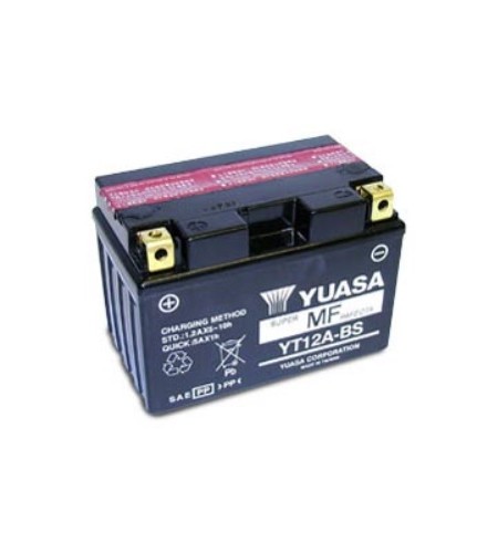 Batterie YUASA YT12A-BS sans entretien