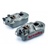 Pack 2 Etriers Brembo M4 brut monobloc moulés | 100 & 108mm