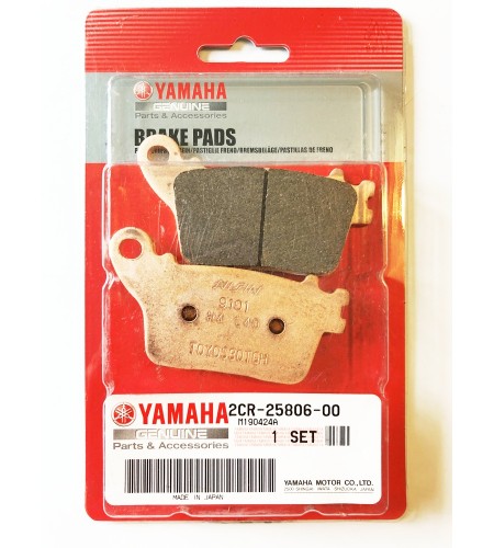 Plaquettes frein arriere Yamaha YZF-R1 15-  Origine